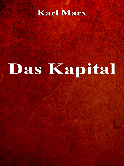 Cover image for Das Kapital